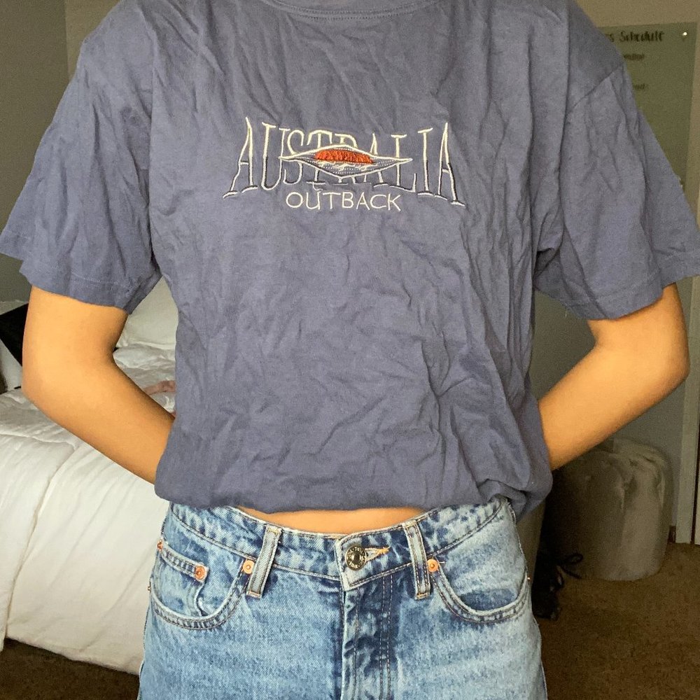 Australia Outback Embroidered Top